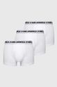 Karl Lagerfeld Bokserki (3-pack) 211M2102 dzianina biały 211M2102