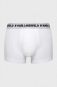 Boxerky Karl Lagerfeld 3-pak biela 211M2102