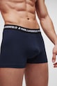 Odzież Karl Lagerfeld bokserki 3-pack 211M2102 granatowy
