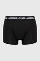 Boxerky Karl Lagerfeld 3-pak čierna 211M2102