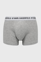 Karl Lagerfeld Bokserki (3-pack) 211M2102 211M2102 szary AA00