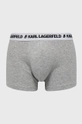 Karl Lagerfeld boxeralsó 3 db szürke