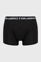 Boxerky Karl Lagerfeld 3-pak 211M2102 čierna AA00