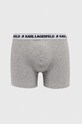 Karl Lagerfeld Bokserki (3-pack) 211M2104 211M2104 szary AW21