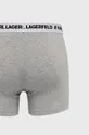 szary Karl Lagerfeld Bokserki (3-pack) 211M2104