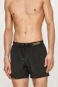 czarny Moschino Underwear - Szorty kąpielowe Męski