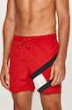 Tommy Hilfiger - Szorty czerwony UM0UM02048.4891