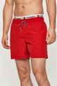 Tommy Hilfiger - Plavkové šortky červená