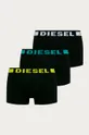чорний Diesel - Боксери (3-pack) Чоловічий