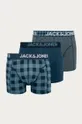 granatowy Jack & Jones - Bokserki (3-pack) Męski