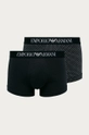 tmavomodrá Emporio Armani - Boxerky (2-pak) Pánsky