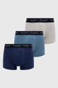 tmavomodrá Boxerky Ted Baker (3-pack) Pánsky