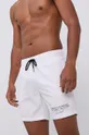 biały Karl Lagerfeld Szorty kąpielowe KL21MBM07 Męski