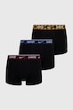 Boxerky Nike 3-pack pletenina černá KE1008.