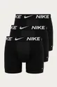 čierna Nike - Boxerky (3-pak) Pánsky