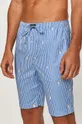 modrá Pyžamové šortky Polo Ralph Lauren Pánsky