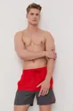 crvena Kratke hlače za kupanje Nike Muški