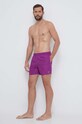 Plavkové šortky Nike Planet friendly fialová NESSA560