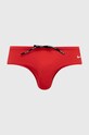Nike kąpielówki nadruk czerwony NESSA004