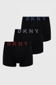 czarny Dkny Bokserki (3-pack) U5.6575 Męski