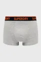 Boxerky Superdry (3-pack) sivá