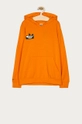 oranžová adidas Originals - Mikina GN4256 Chlapčenský