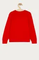 Boss - Bluza dziecięca J25L34.114.150 czerwony