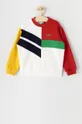 multicolor Lacoste Bluza bawełniana dziecięca SJ1456 Chłopięcy