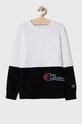 Champion - Detská mikina 102-179 cm 305257 bez kapucne biela 305257