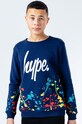 Hype gyerek felső NAVY SPLAT mintás sötétkék YWF.375