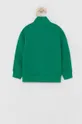 United Colors of Benetton Bluza bawełniana dziecięca zielony