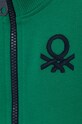 CHLAPEC Dětská bavlněná mikina United Colors of Benetton 3J68C5196.82.100 zelená