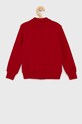 Dětská bavlněná mikina United Colors of Benetton 3J68C5196.110.170 červená AA00