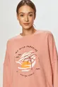 różowy Femi Stories - Bluza bawełniana Vald