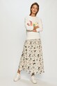 Femi Stories - Hanorac de bumbac Baret BARET.ECR alb SS21