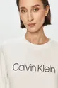 biela Calvin Klein - Bavlnená mikina