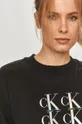 czarny Calvin Klein Jeans - Bluza bawełniana J20J215575.4891