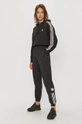 fekete adidas Originals - Pamut melegítőfelső GN2890 Női