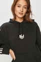 czarny adidas Originals - Bluza bawełniana GN2931