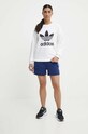 adidas Originals - Βαμβακερή μπλούζα GN2961 λευκό AW21