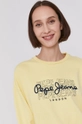 žltá Mikina Pepe Jeans BERE