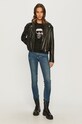 Karl Lagerfeld - Hanorac de bumbac 210W1822 negru AW21