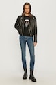 Karl Lagerfeld - Bluza bawełniana 210W1822 210W1822 czarny AW21