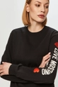 czarny Love Moschino - Bluza