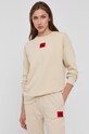 HUGO bluza bawełniana 50455971 50455971 beżowy AA00