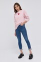 HUGO bluza bawełniana 50455971 50455971 różowy AA00