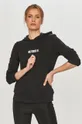 čierna Calvin Klein Performance - Bavlnená mikina Dámsky
