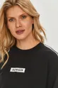 μαύρο Calvin Klein Performance - Βαμβακερή μπλούζα