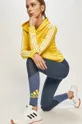 żółty adidas - Bluza GM5586