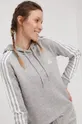 серый Кофта adidas Женский